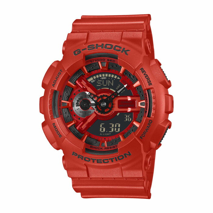 乐天商城 - 【送料無料】G-SHOCK GショックGA-110RRB-4AJF メンズ腕時計 CASIO カシオICONIC RED