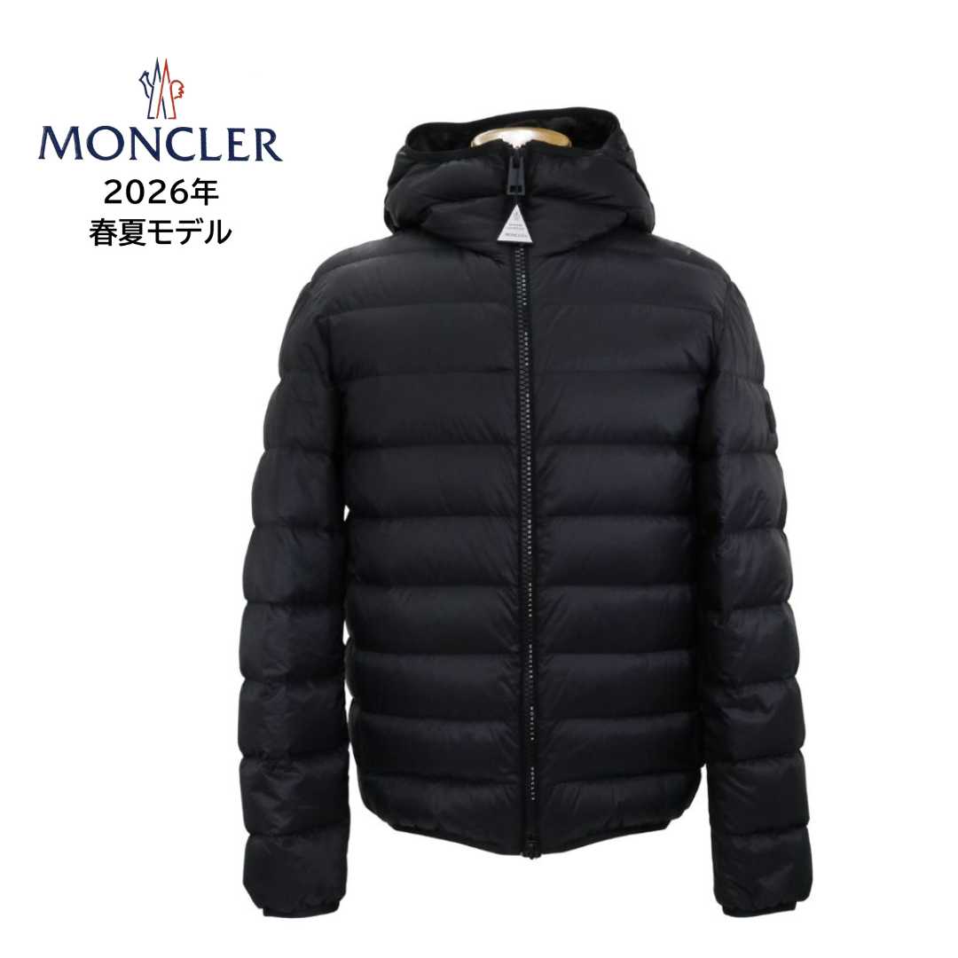 MONCLER ALRAI メンズ ダウンジャケット 1A00068 598AL ブラック 黒 BLACK フード...