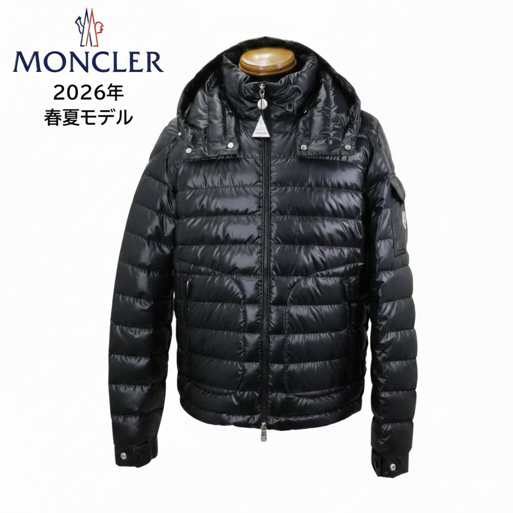 樂天商城 - MONCLER LAUROS メンズ ダウンジャケット 1A00102 595ZJ BLACK ブラック フード付き
