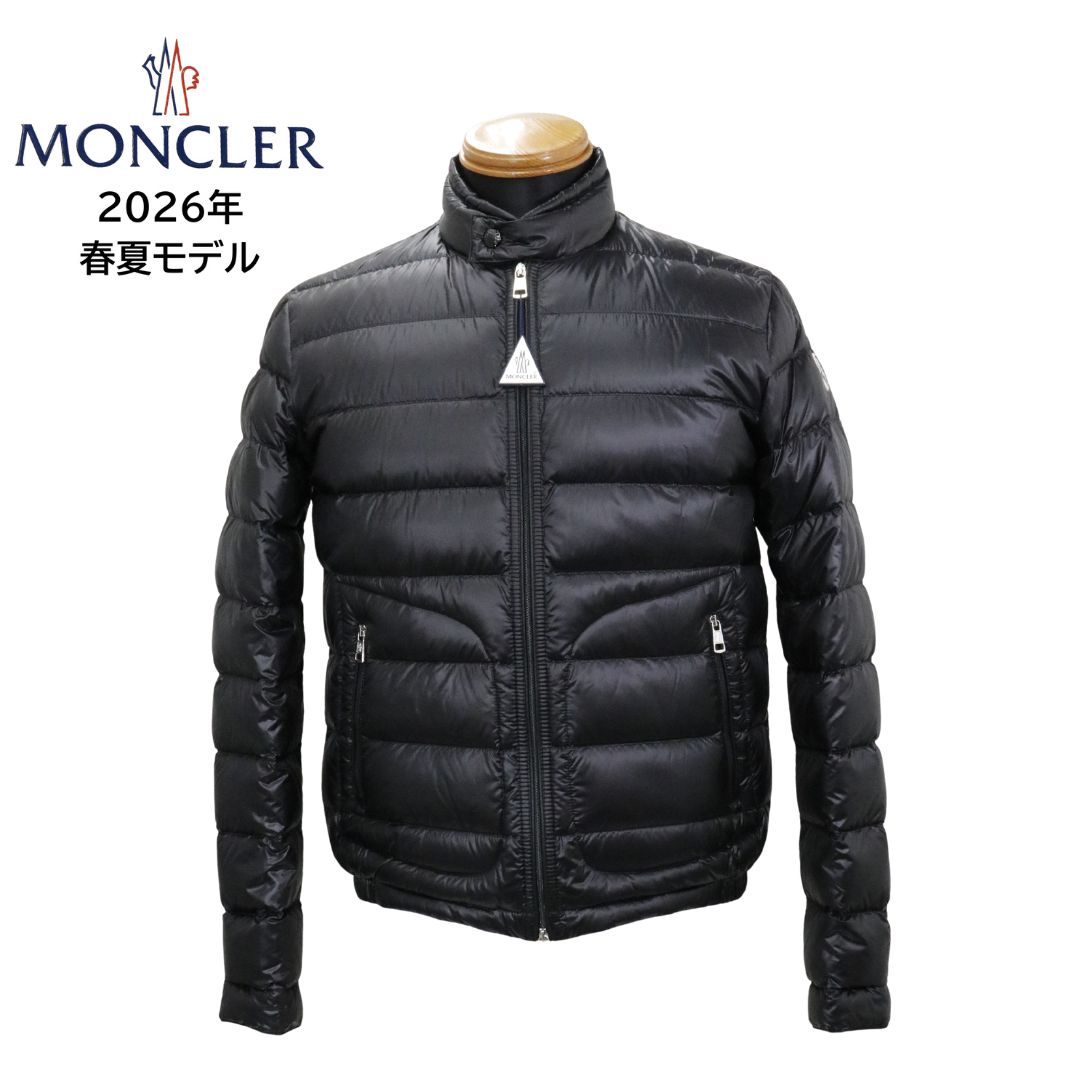 Rakuten - MONCLER ACORUS モンクレール メンズ ショートダウンジャケット 1A10600 53029 ブラック BLACK 黒 選べるサイズ