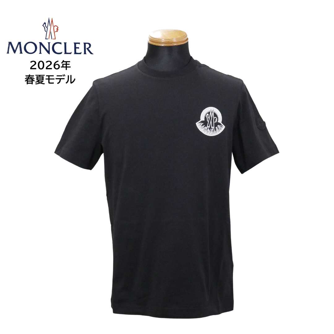 乐天商城 - モンクレール MONCLER メンズ カットソー 8C00020 89AYW ブラック BLACK 黒