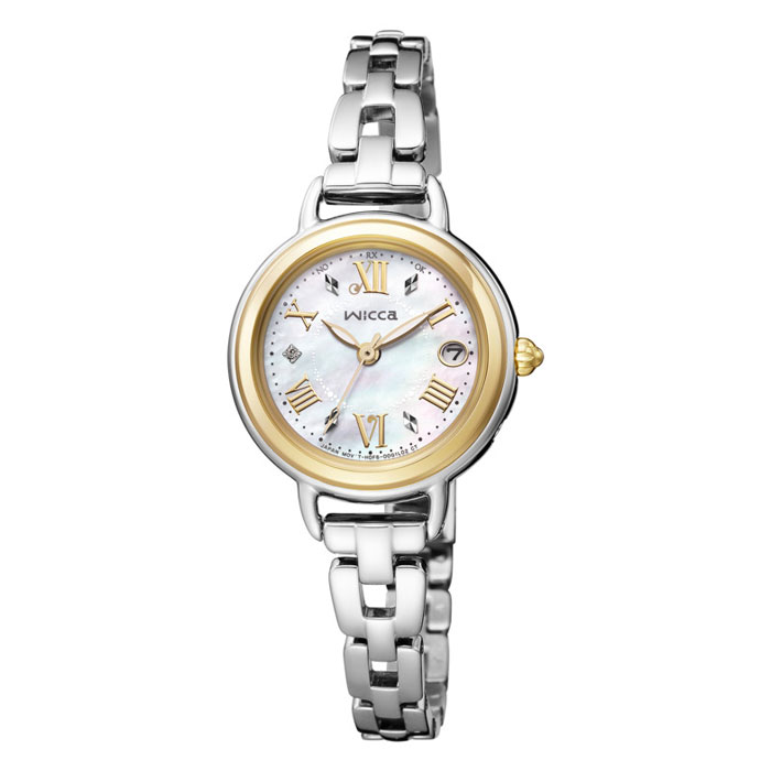 Rakuten - 【送料無料!】CITIZEN　wicca KL0-537-21　ソーラーテック電波時計　レディース