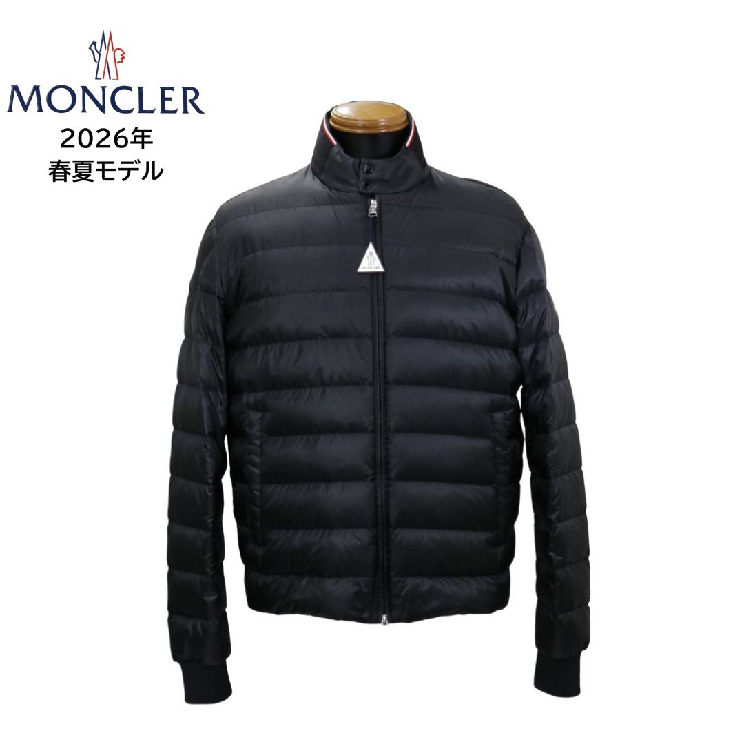 MONCLER RIGEL メンズ ダウンジャケット 1A0008 597XQ ブラック 黒 BLACK