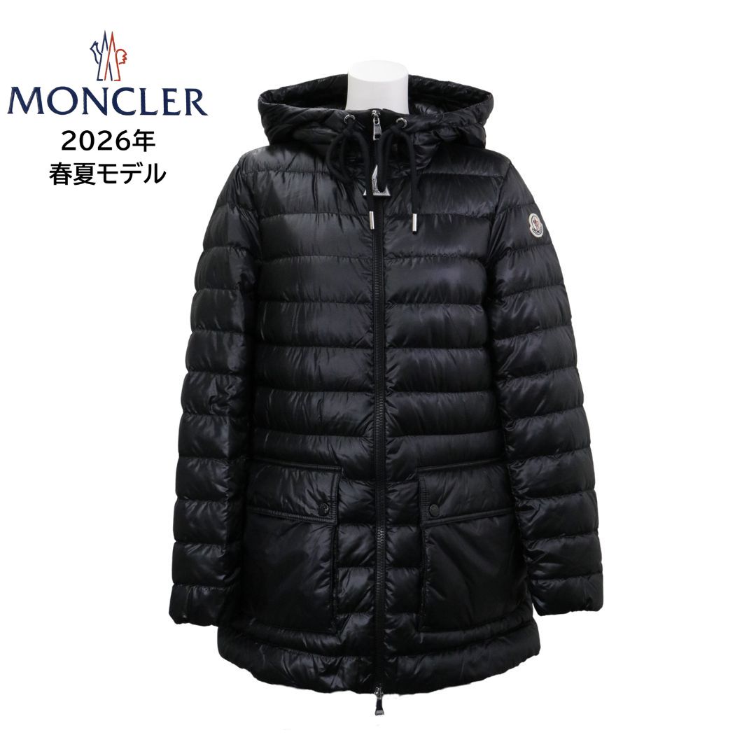 MONCLER JASMIN ��󥯥졼�� ���㥹�ߥ� ��ǥ����� �����󥸥㥱�å� 1A00029 597YG �֥�å� �� BLACK
