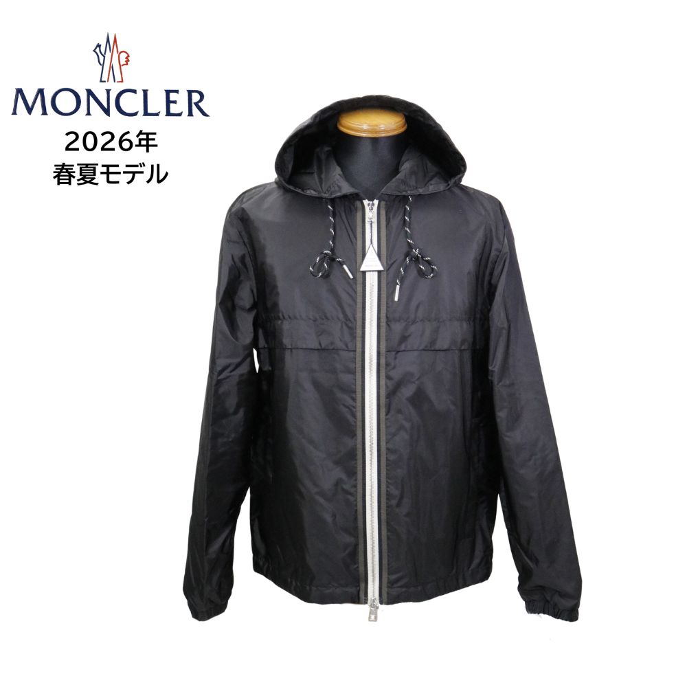 Rakuten - MONCLER NIDGE ジップアップ ジャケット 1A00112 539ZD ブラック BLACK 黒 選べるサイズ