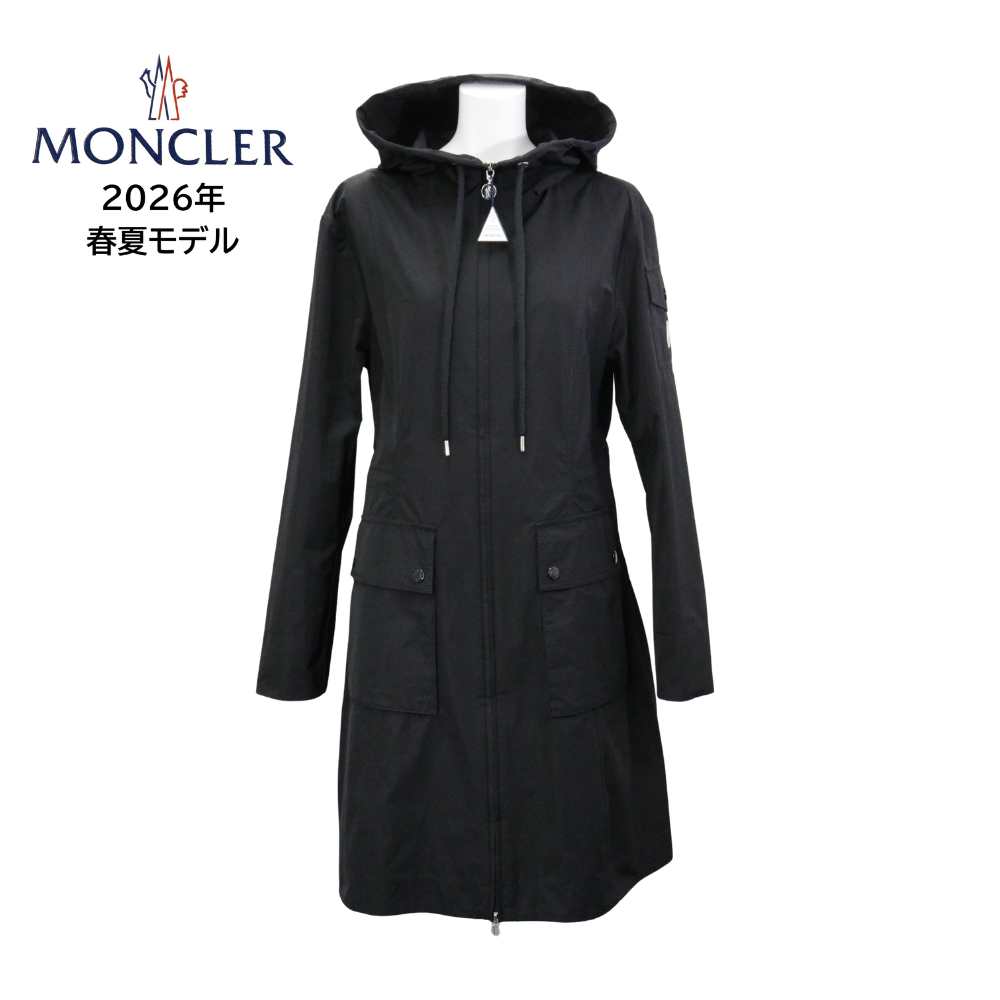 Rakuten - MONCLER LAERTE レディース コート 1C00014 549P3 ブラック BLACK 黒