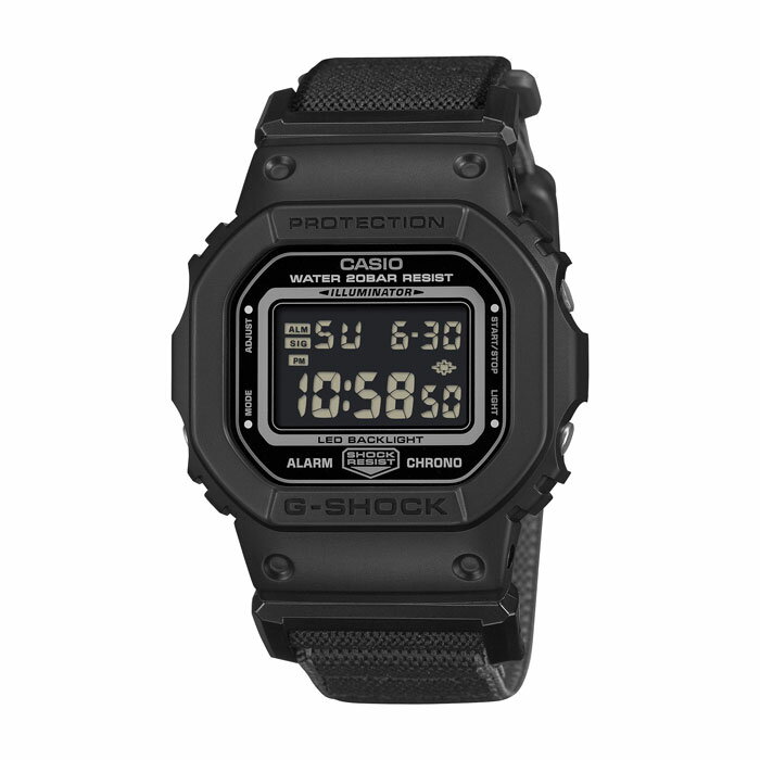 乐天商城 - 【送料無料】G-SHOCK GショックDW-5600MNC-1JF メンズ腕時計 CASIO カシオMagbetic Cloth Band