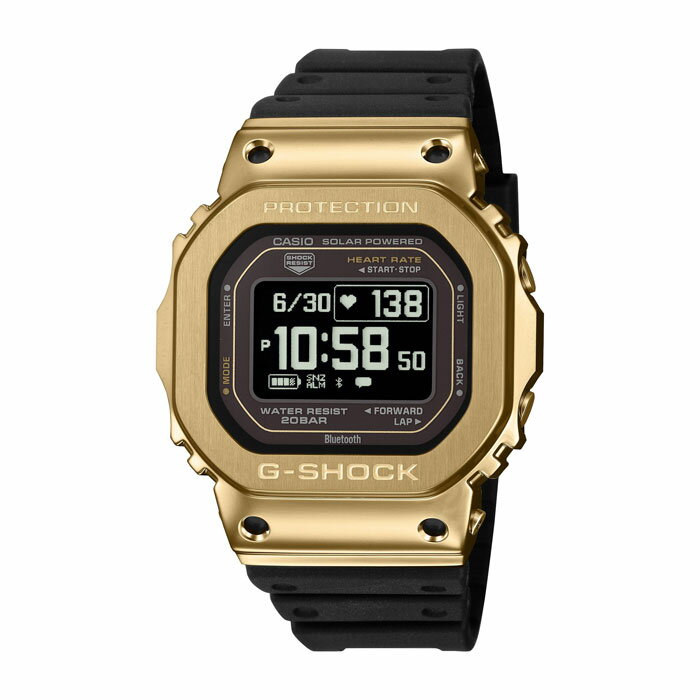 Rakuten - 【送料無料】G-SHOCK Gショック G-SQUAD ソーラー スマホリンクGM-H5600-9JR メンズ腕時計 CASIO カシオDW-H5600 COVERED
