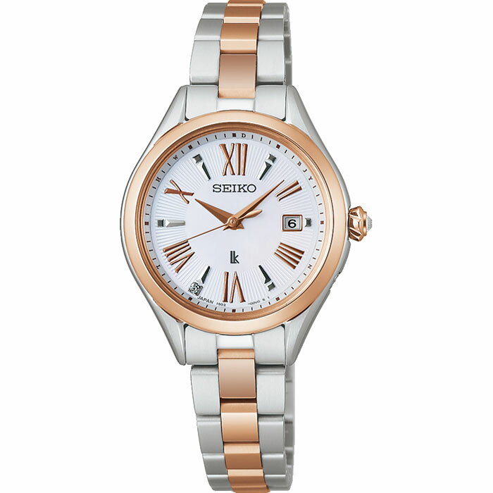 【送料無料!】 SEIKO（セイコー）LUKIA(ルキア) SSQW096 ホワイト レディース時計 【SEIKO】