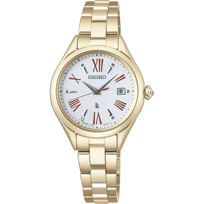 【送料無料!】 SEIKO（セイコー）LUKIA(ルキア) SSQW098 ホワイト レディース時計 【SEIKO】