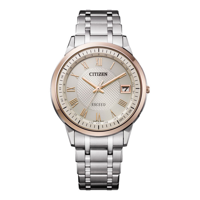 【送料無料!】CITIZEN　EXCEED CB1145-67A　光発電 エコ・ドライブ電波時計　メンズ