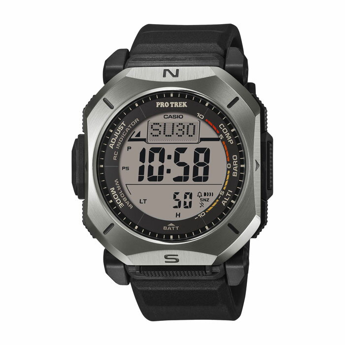 Rakuten - 【送料無料!】PROTREK プロトレック 電波ソーラーPRW-69Y-1JF メンズ腕時計 CASIO カシオプッシュクラフト W-LCD DIG 電ソ CNFバンド