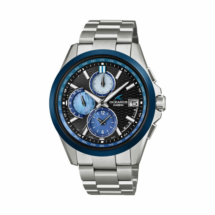 乐天商城 - 【送料無料!】OCEANUS オシアナス 電波ソーラーOCW-T2600AP-1AJF メンズ腕時計 CASIO カシオ阿波藍テーマ