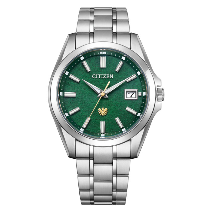 Rakuten - 【予約受付中・5/28発売】CITIZEN　The CITIZEN　AQ4091-56W　光発電エコ・ドライブ　メンズ　限定　草木染緑和紙文字板
