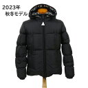 モンクレール MONCLER MONTCLA モンクレール モンクラ メンズ ダウンジャケット 1B56900 C0300 999 ブラック BLACK 黒 フード付き ロゴ 刺繍 アウター ブルゾン ナイロン