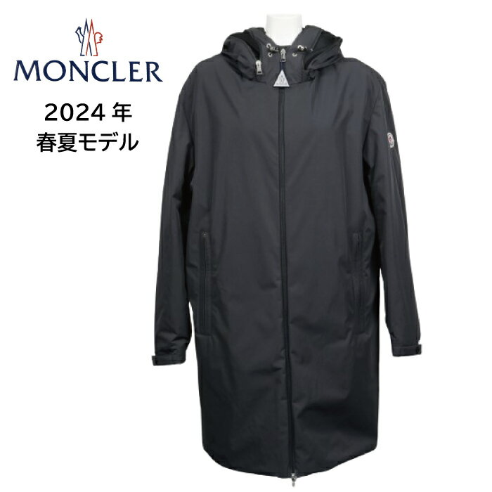 MONCLER NIBLE モンクレール ニブル メンズ ダウンコート 1C00002 54A91 ブラック BLACK 黒 (選べるサイズ1～3) ロゴ