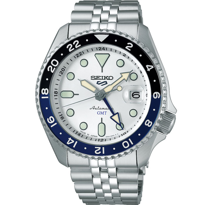 【送料無料!】 SEIKO (セイコー) 5sports(5スポーツ) SBSC017 ホワイト メンズ時計 【SEIKO】