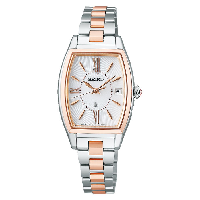 【送料無料!】 SEIKO(セイコー)LUKIA(ルキア) SSVW230 ホワイト レディース時計 【SEIKO】