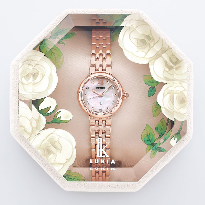 TAKEYAオンラインショップの【送料無料!】 SEIKO（セイコー）LUKIA(ルキア) SSWA010 ホワイト レディース時計 【SEIKO】｜アングル3