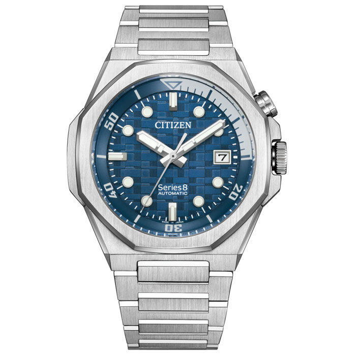 【送料無料!】CITIZEN シチズン Series8 シリーズ8 NB6060-58L ブルー BL メンズ 時計 【CITIZEN】