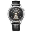 【送料無料!】CITIZEN シチズン シチズンコレクションメカニカル NH9131-14E ブラック BK メンズ 時計 【CITIZEN】