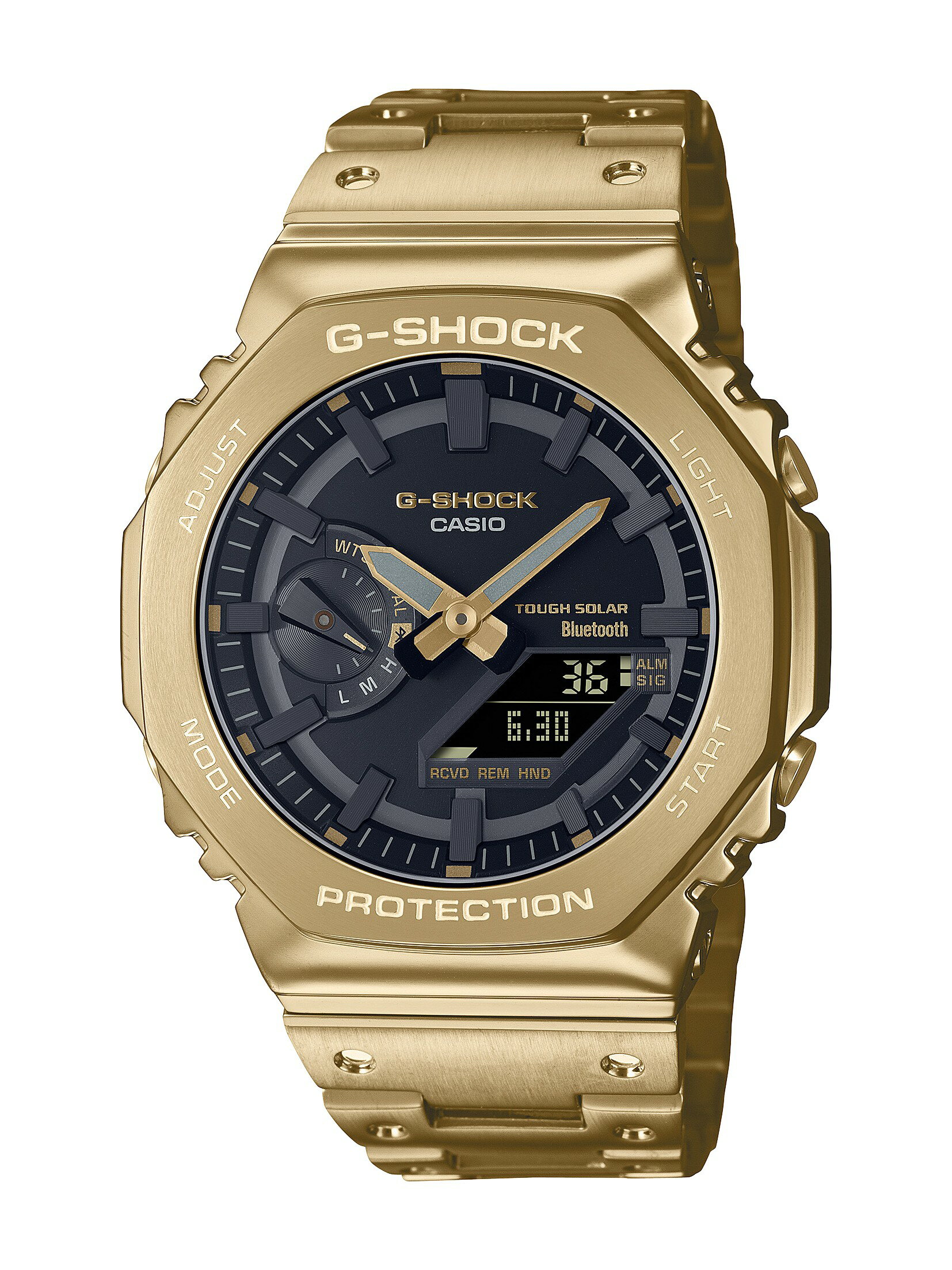 G-SHOCK Gショック FULL METAL ソーラー GM-B2100GD-9AJF メンズ腕時計