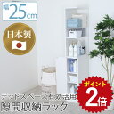 【発注】隙間収納 すき間収納 25cm 幅25 幅25cm×奥行44cm×高さ170cm 一人暮らし スリム 洗面所 ランドリー キッチン 台所 ラック 棚 オ...