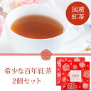 百年紅茶ティーバッグ 2個 紅茶 プレゼント ギフト プチギフト 国産 和紅茶 お試し セット 本格紅茶 個包装 おしゃれ ティー お茶 セット 退職 ノベルテ...