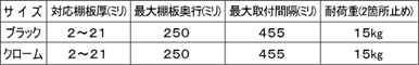 棚 ブラケット K型ブラック 壁面収納 棚受け金具の紹介画像3