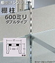 棚受け金具 棚柱(支柱レール)ダブルタイプ 600ミリ その1