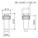 ピクチャーレール 30kg用MC-10対応 レールアタッチメントBS-32R-Rブラック アラカワ 荒川技研 2