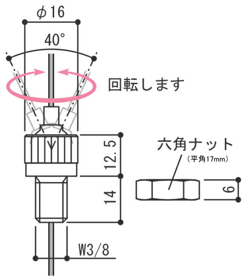 【ディスプレイ】【組み込み】【中間】組み込み用中間自在グリップ BS-26 【器具組み込み】【傾斜吊り】【自在】【アラカワ】【荒川技研工業】