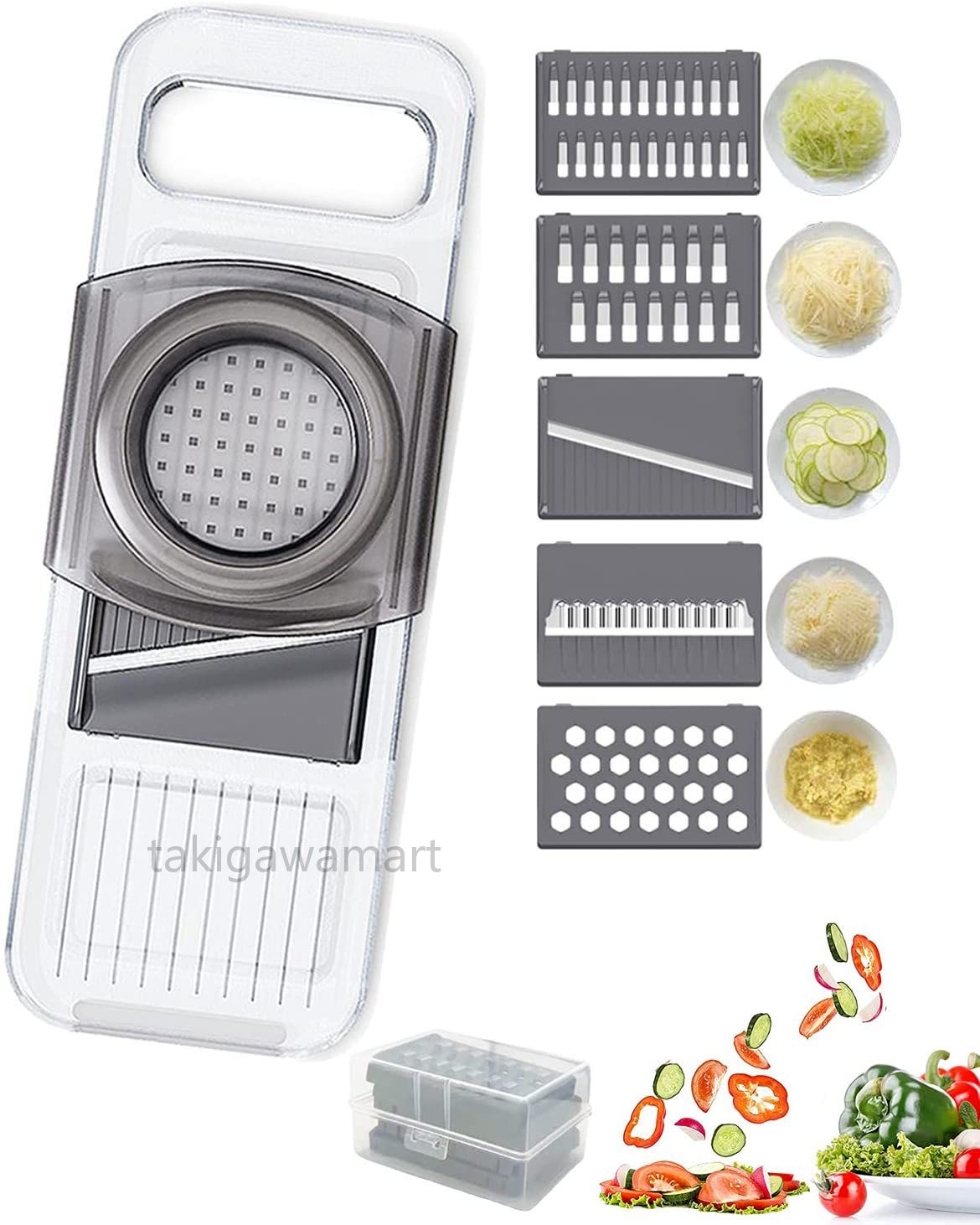 【プロ料理人が推薦】 スライサー 野菜薄切り キャベツスライサー 大根おろし器 野菜カッター キャベツ..