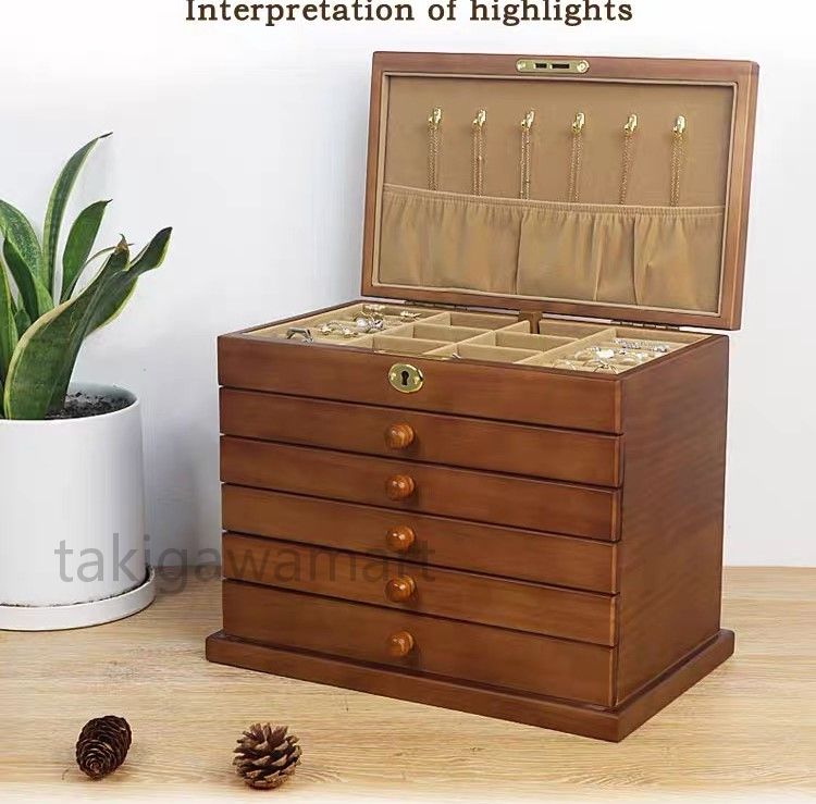ジュエリーボックス 木製 アクセサリー収納 ケース アクセサリーケース 携帯用 収納 セール限定 ジュエリーケース 持ち運び ジュエリー レディース sale ...