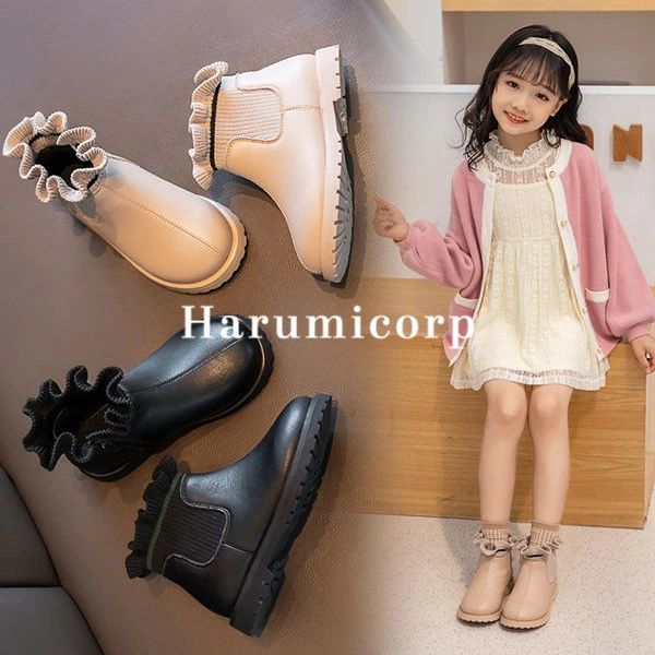 子供ブーツ キッズ 女の子 男の子 ブーツ 裏起毛 秋冬 シューズ 子供 靴 ジュニア ショートブーツ フォ..