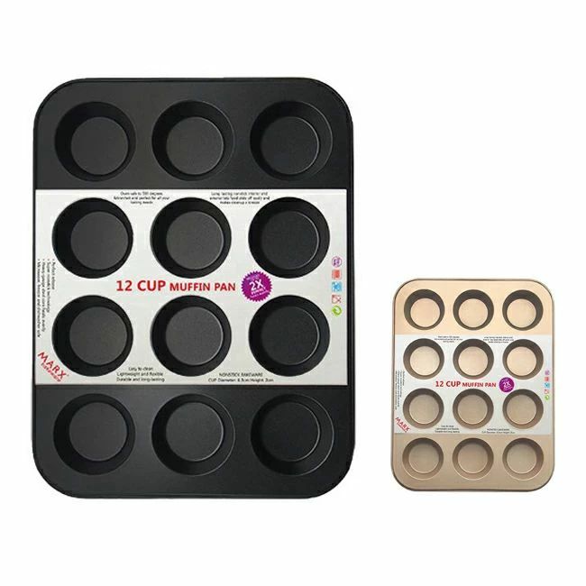 マフィン型 12ヶ取 / 1枚 　お菓子作りの型 マドレーヌ・フィナンシェ天板型　家庭用オーブンサイズ 表..