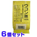 ウコン茶 うっちん茶 ウコン 100% たいら園 ティーバッグ 2g×10包入×6個セット 船メール便