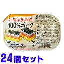 沖縄県産豚肉100% ポークランチョンミート 140g×24缶 オキハム