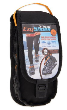 【シューズ用滑り止め】トレイルランニング用EzyShoes(イージーシューズ・エクストリーム)スパイクなしでも滑らない!タイヤチェーンをシューズ用に改良した滑り止め