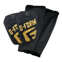 【G-FORM】G-FORM PRO-S BLADE ブレイドシンガード レガース シンガード 脛当て Black/Gold G リテンションスリーブ付き