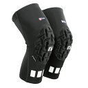 Pro Team Knee Sleeve (Pair) ひざサポーターコンプレッションバスケットボール フットサル表面が滑りやすく頑丈な生地で覆われてるタイプスマートフレックスストレッチ動くたびに通気性が確保され熱がこもりません