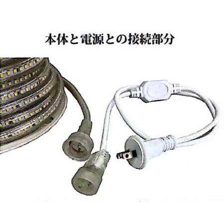 FRL-W20M LEDロープライト 20m 白 富士倉