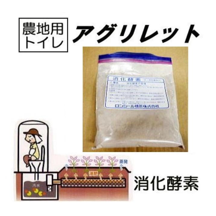 農地用トイレ アグリレット用 (消化酵素のみ) (12回 1年分) ロンシール機器 汚物分解・消臭に ロンシー..