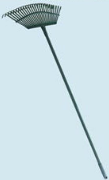 (12本セット特価) 八ッ矢工業 熊手 八ツ矢グリンくまで (組立式) (25本爪) 55523スチールレーキ スチール熊手 ヤツヤ 金くまで (法人個人 選択)