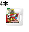 (4本セット ケース特価) 除草剤 草退治メガロングシャワー 4L 住友化学園芸 (法人個人選択)