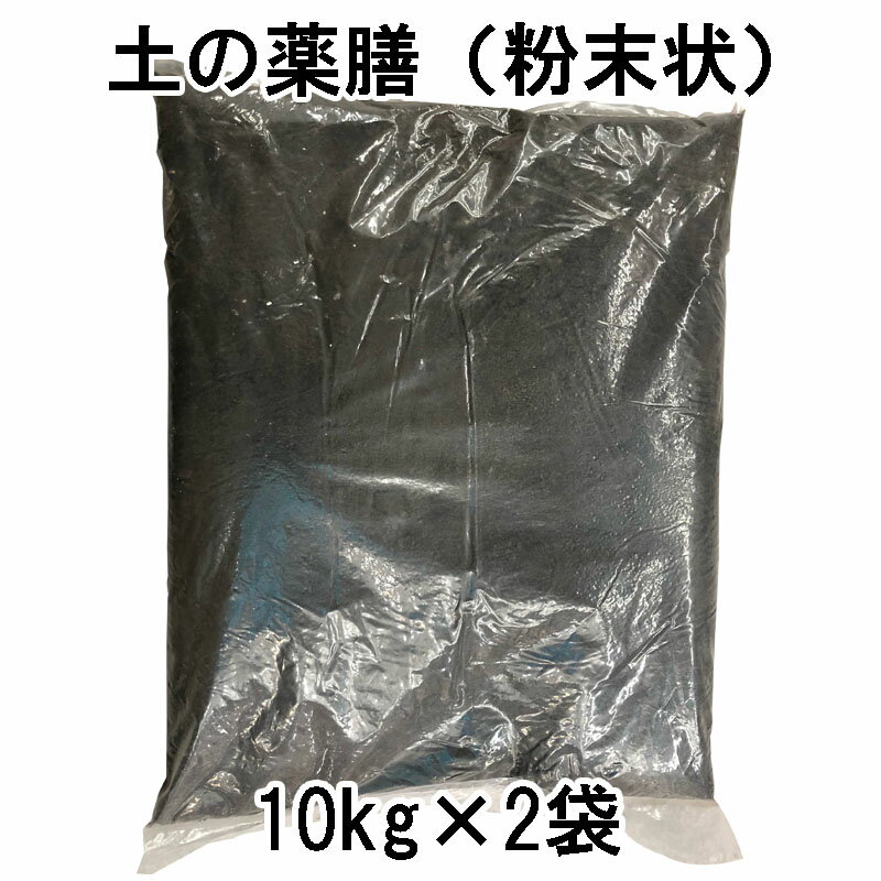 (2袋セット) 土の薬膳 業務用 バイオ肥料 (10kg) 粉末状×2袋 JAS認定 KANAZAWA BIO 金澤バイオ研究所 #891000 zm