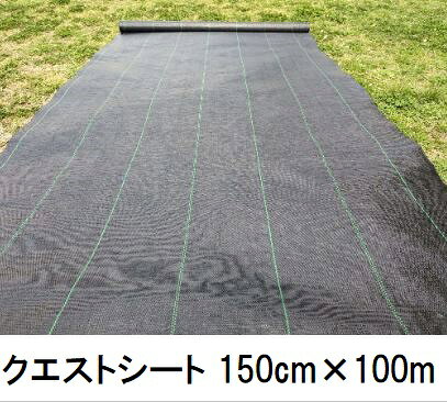 送料無料について 長尺物、重量物に関する配送はお届け先が 法人(会社、商店、事業所、学校、協同組合、農場)等の場合に限り送料が無料になります。法人(等)様は法人名を備考欄に入力してください。個人様は最寄の運送店営業所までお引取りいただくことにより送料無料になります。北海道は送料1000円、沖縄、離島へは送料見積もりになりますのでご了承ください。 規格の厳選と生産効率の見直しにより低コストを実現した防草シート 織物なので水が抜け、水たまりになりにくいです。 国内自社工場生産の安定・安心の品質です。 梱包フィルムを従来比（楽ちんシート比）35％以上薄くし、環境にも配慮しています。関連商品　　　関連商品　　　関連商品　　　関連商品　　　関連商品　　　関連商品　　　関連商品　　　関連商品 幅 長 さ 50cm　75cm　100cm　150cm　200cm　300cm　400cm 100m 幅をクリックで各ページへ移動します。 黒丸君 板200枚組 ヘアピン杭200本組 白ピカ テープ 品名クリックすると移動します。現れたページで色、足の長さをお 選びください。 環境制御 を導入しているハウスにおススメ ●光合成有効波長域の反射率が高い防草シートです。 ●作物の葉の裏に光を当て、光合成を促進します。 ●紫外線の反射率が低いので、マルハナバチ、ミツバチの飛行に影響しにくい 暑さ対策 のシートとしてオススメ ●赤外線領域の反射率が高く、熱を反射します。 ●シート周辺の温度、地温上昇を抑えます。 ●作業スペースの遮熱や、葉物野菜の収穫時の遮熱シートとしても使用できます。 ●紫外線の反射率が低いので、紫外線による果実の焼けを防ぎま す。 ●乱反射で、万遍なく色付けができます。 ●脚立が踏んでも破れにくい強度です。 ●水が均等に抜けるので、水たまりができにくい。汚れにくく長く使用できます。 使用例