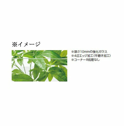 ●ガラスは製造ロットにより、若干色味に差が出る場合があります。製造上避けられない現象ですのでご了承ください。 ●選択された商品によっては納期がかかる場合があります。必ず納期をご確認ください。 北海道・沖縄・離島への送料は見積になりますビュースルー フェンス フレーム・セミフレームタイプ 専用部材 ■ビュースルー クリアガラス 溝付柱用 コード 品 名 サイズ（mm） 62380800 クリア W1500（1475） H1200（1020） 62381500 H1000（820） 62393800 W1200（1175） H1200（1020） 62396900 H1000（820） 62394500 W600（575） H1200（1020） 62397600 H1000（820） ■ビュースルー マットガラス 溝付柱用 コード 品 名 サイズ（mm） 69007700 マット W1500（1475） H1200（1020） 69008400 H1000（820） 69003900 W1200（1175） H1200（1020） 69005300 H1000（820） 69004600 W600（575） H1200（1020） 69006000 H1000（820） 購入はこちら 購入はこちら 購入はこちら ■69240800 ビュースルーフェンス用 笠木ストレートジョイント ■69239200 ビュースルーフェンス用 笠木コーナーキャップ ■ビュースルー ガラス扉 コード 品 名 サイズ（mm） 62474400 クリア W800（800） H1200（1020） 62475100 H1000（820） 62477500 マット W800（800） H1200（1020） 62478200 H1000（820） ・購入はこちら ・購入はこちら ・購入はこちら ・購入はこちら