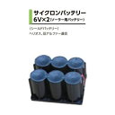 電牧器 SK-DCシリーズ用 サイクロンバッテリー 6V×2 (ソーラー用バッテリー) 未来のアグリ
