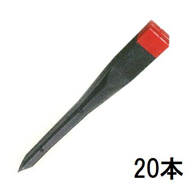 Rakuten - (20本セット) サンクイ B-600 70×70×600mm プラスチック標識杭 (サン杭 境界杭 測量杭 プラ杭) サンポリ (キャップの色選択 頭部の標示選択 法人/個人選択)
